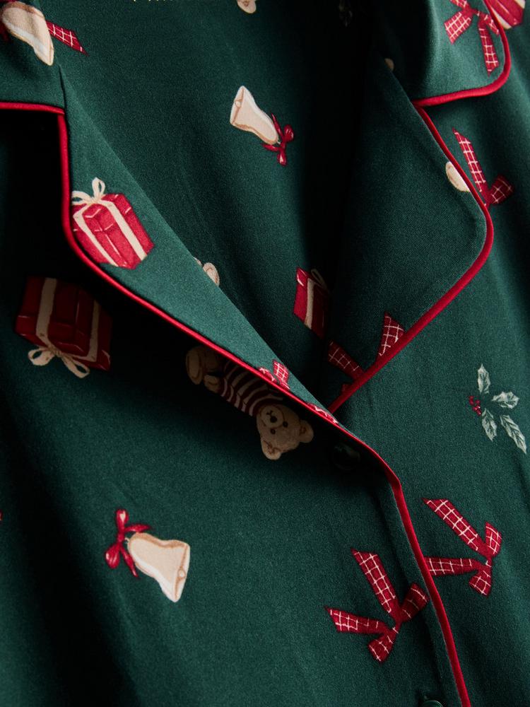 Primark Christmas Teddy Bear Boyfriend Pyjamas
