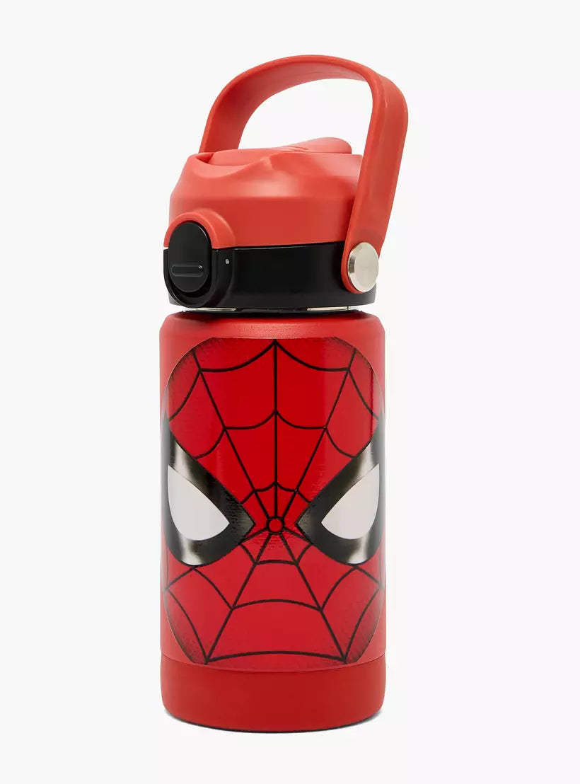 Spiderman Print Stainless Steel Water Bottle