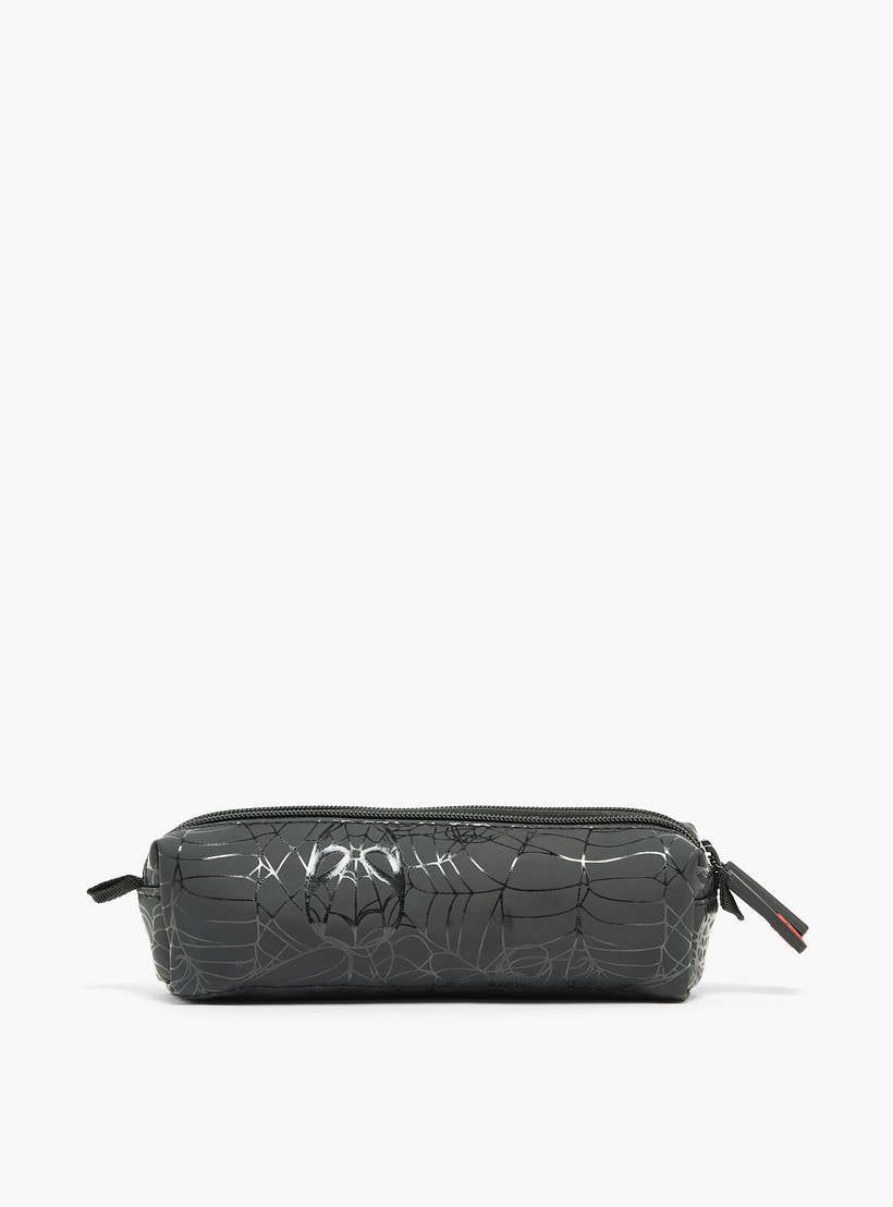 Spiderman Print Pencil Case