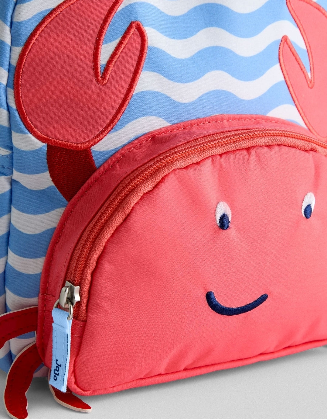 JoJo Maman Bébé Crab Appliqué
Backpack 12 inches
