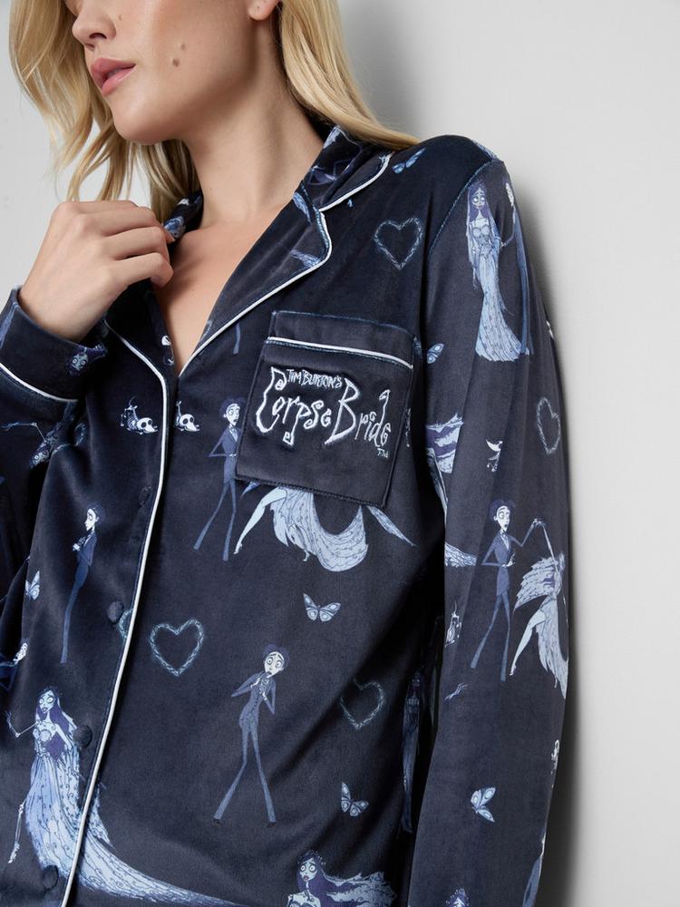 Primark Disney's Tim Burton's The Corpse Bride Plush Boyfriend Pyjamas