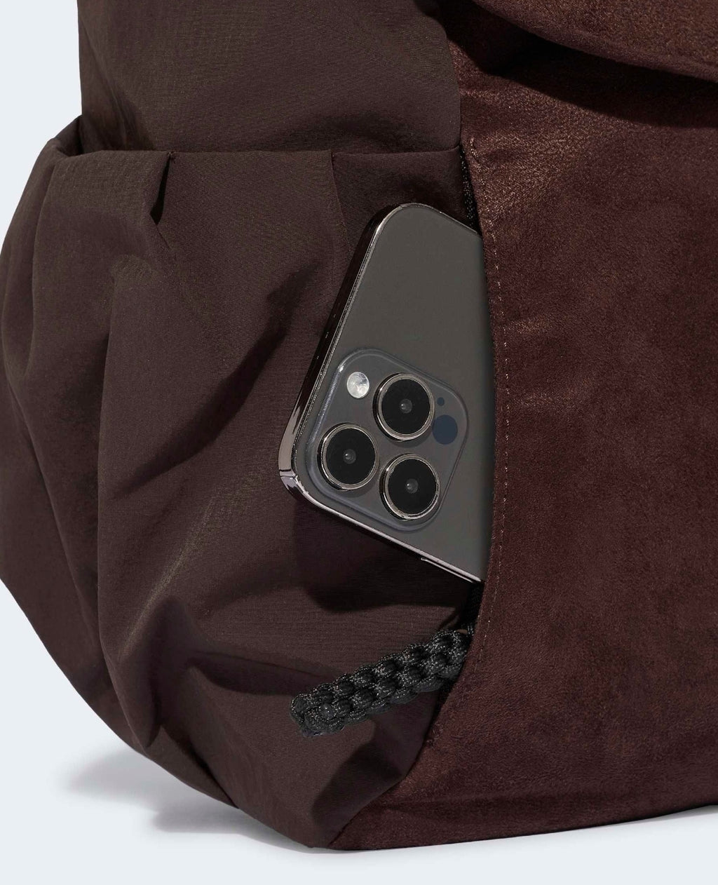 adidas Brown Soft Lux Flap Backpack