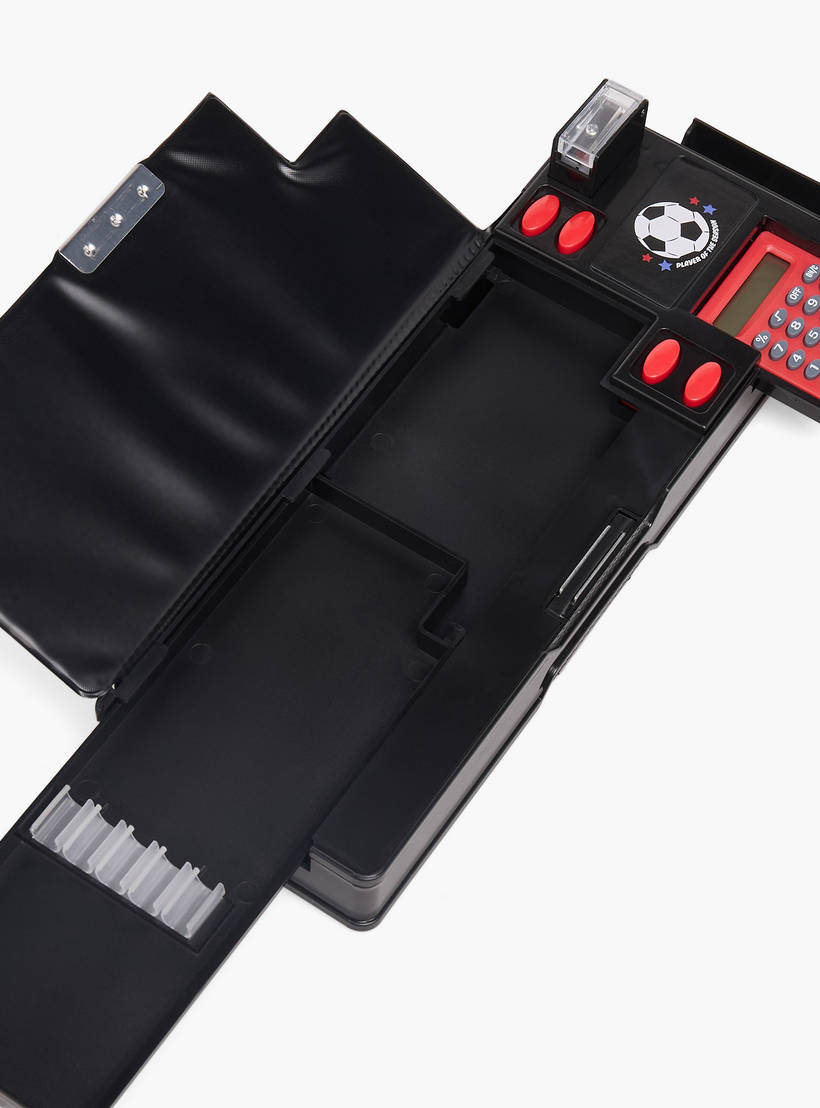 Disney Mickey Mouse Print Pencil Case with Calculator