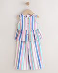 Blue Stripe Blouse And Trousers
Co-ord Set