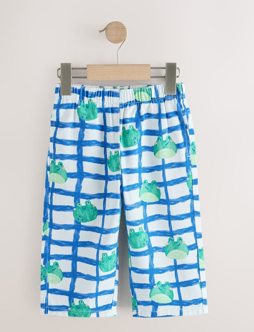 Stripe Frog Printed Jeans