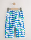 Stripe Frog Printed Jeans