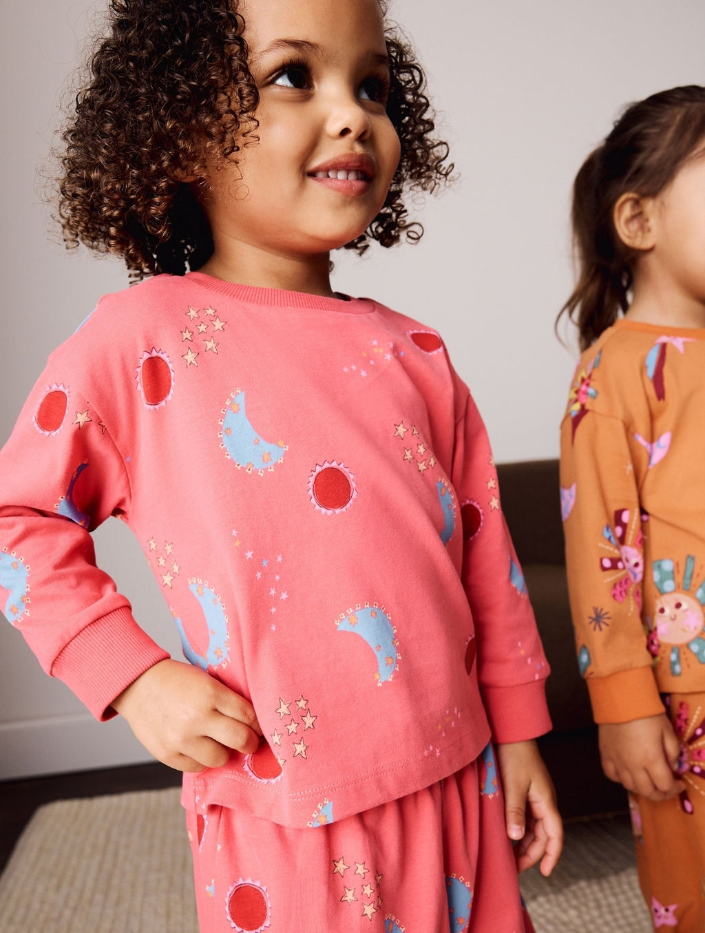 Blue/Orange Jogger Pyjamas 3 Pack