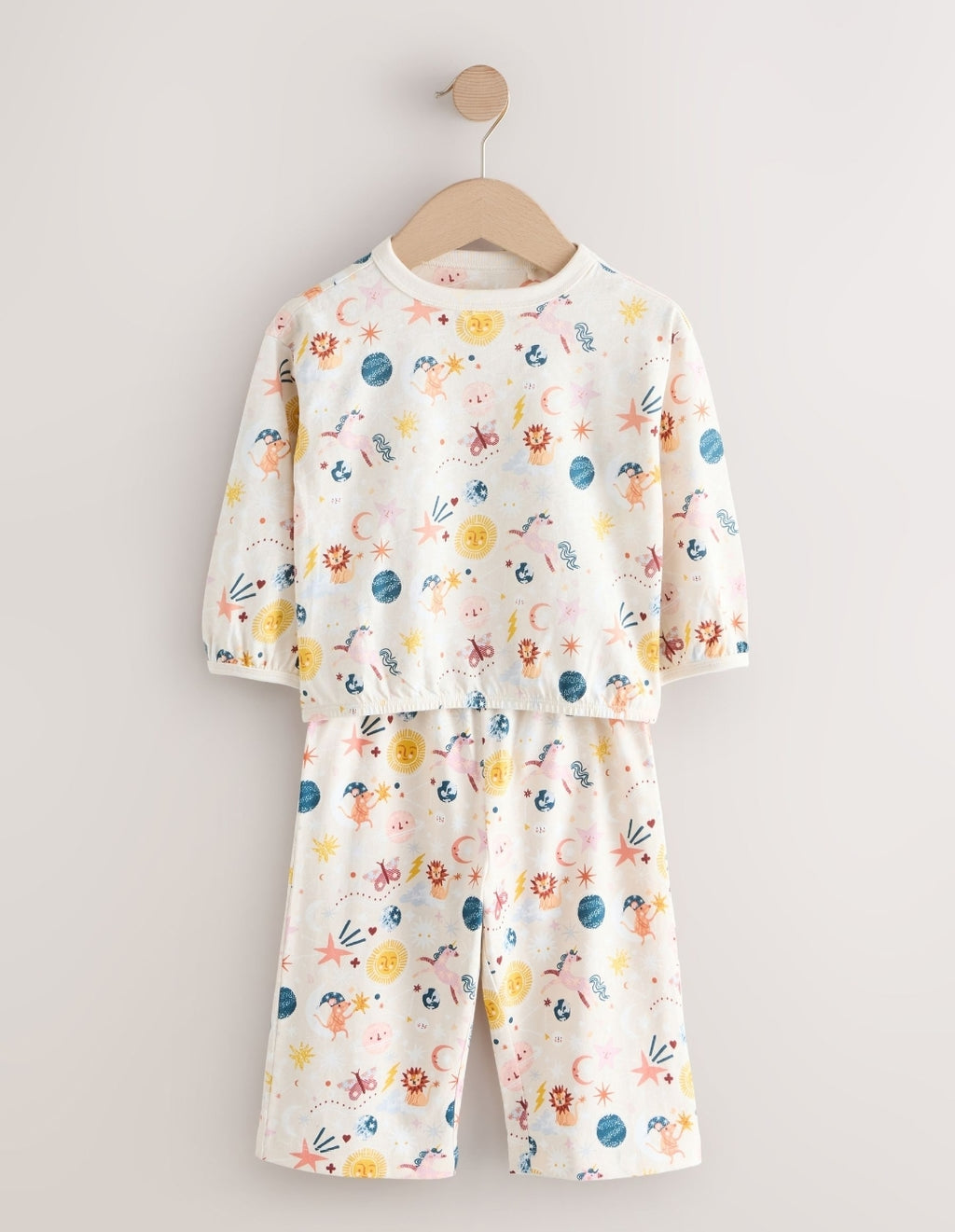 Multicoloured Wide Leg Pyjamas 3 Pack