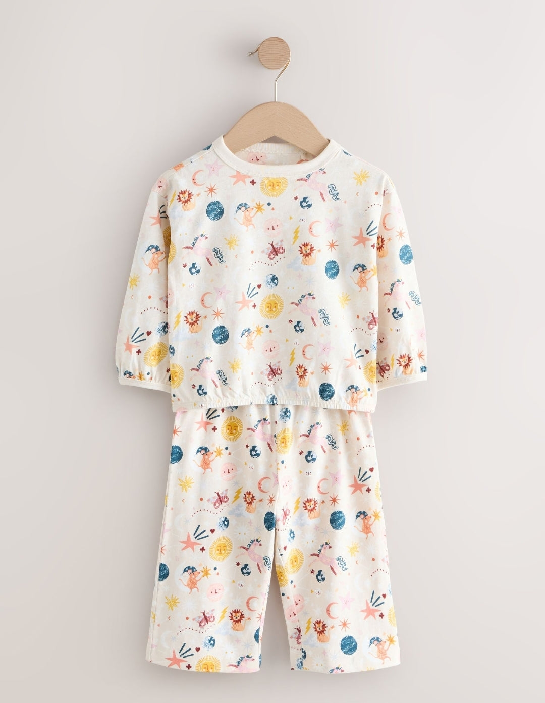 Multicoloured Wide Leg Pyjamas 3 Pack