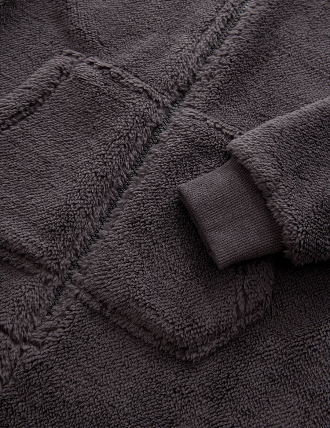 Grey Fleece All-In-One
