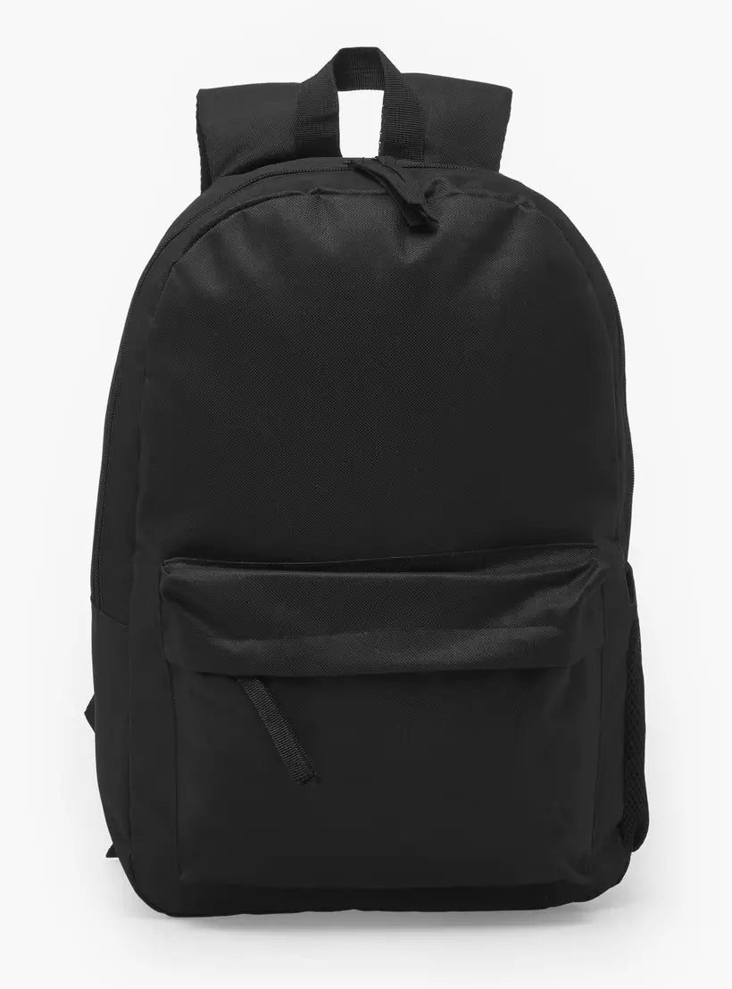 Solid 12-Piece School Backpack Set 17 inches