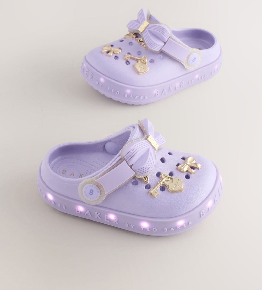 Baker by Ted Baker Girls Bow Clog Sandals