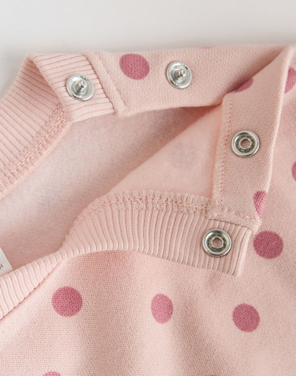 Chocolate Brown and Pink Spot Baby Sweater and Leggings Set