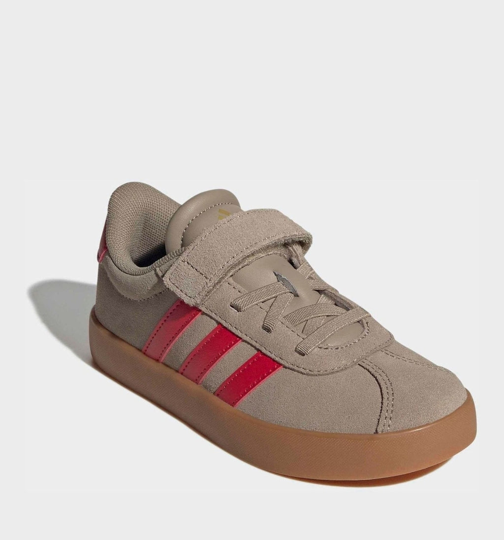 adidas Brown/Red VI Court 3.0 Trainers