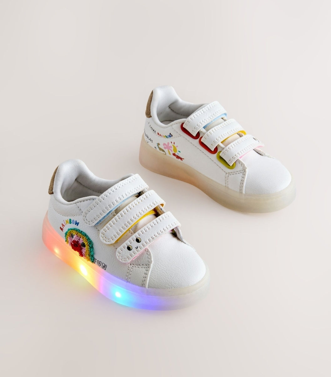 White Touch Fastening Light Up
Trainers
