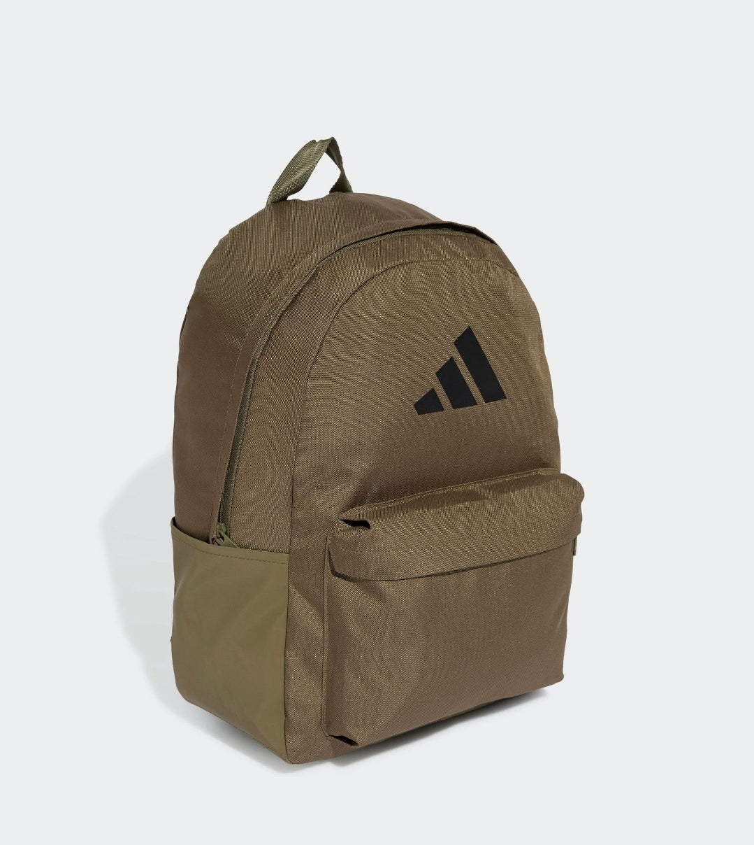 adidas Light Brown Classic 3 Bar Logo Backpack
