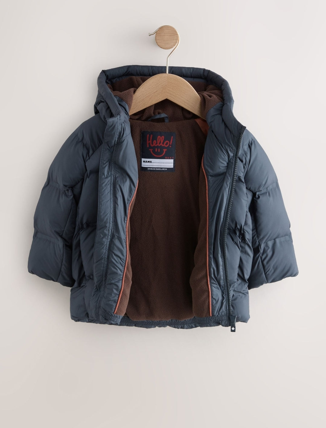 Navy Padded Coat