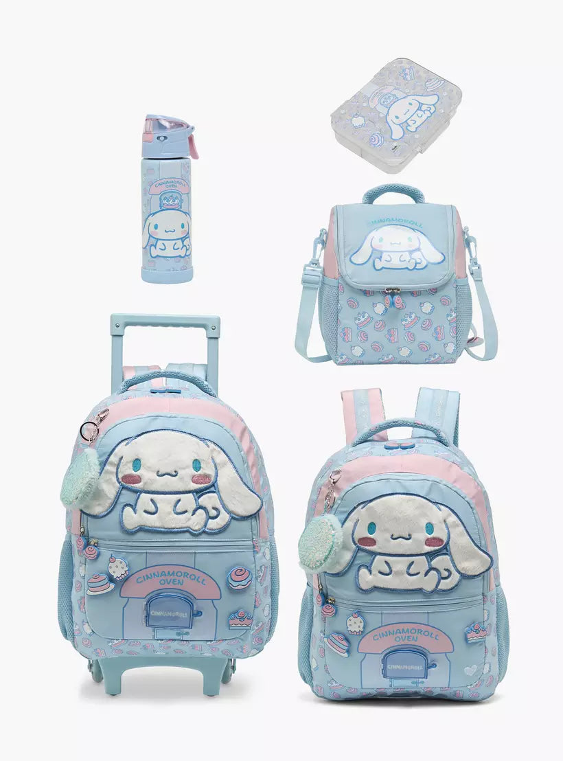 Sanrio Cinnamoroll Applique Trolley Bag for Girls 16 inches