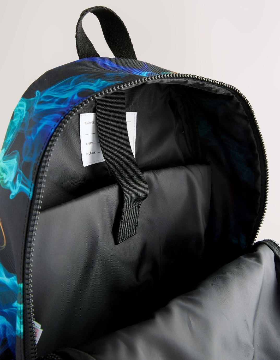 Bright Marble Print Backpack.     16 inches