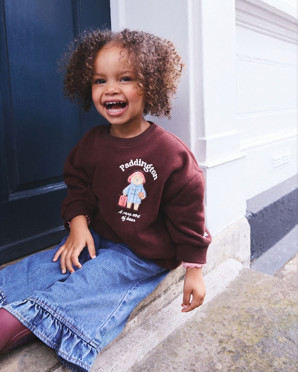Brown Paddington Bear Crew Neck Sweatshirt