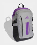 adidas Grey/Purple 3 Stripe VIII Bag
