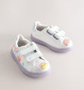 White Touch Fastening Trainers