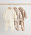 Neutral Baby Sweatshirt and Joggers Set 6 Piece