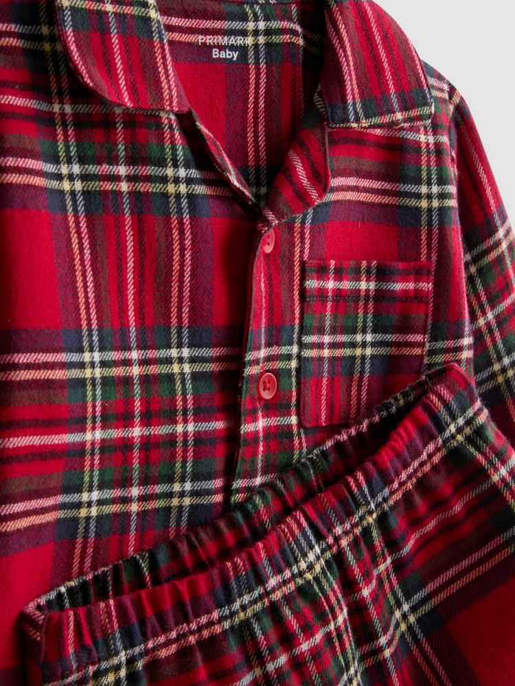 Primark Baby’s Pure Cotton Tartan Family Christmas Pyjamas