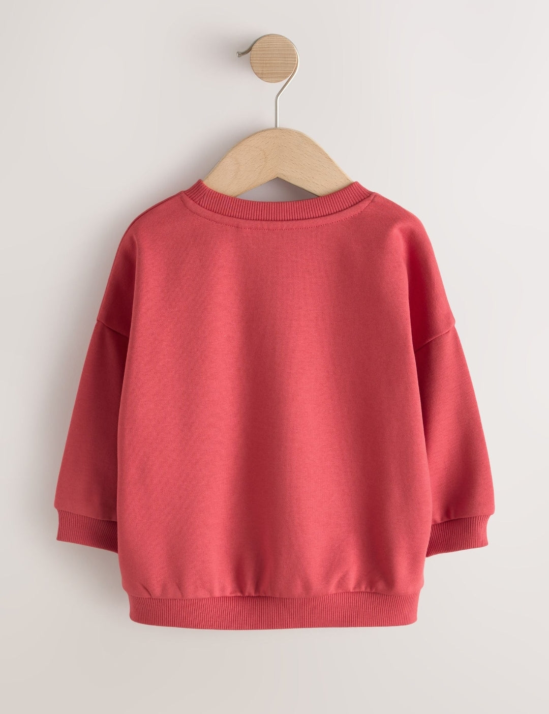 Red Truck Printed Crew Neck Sweat Top