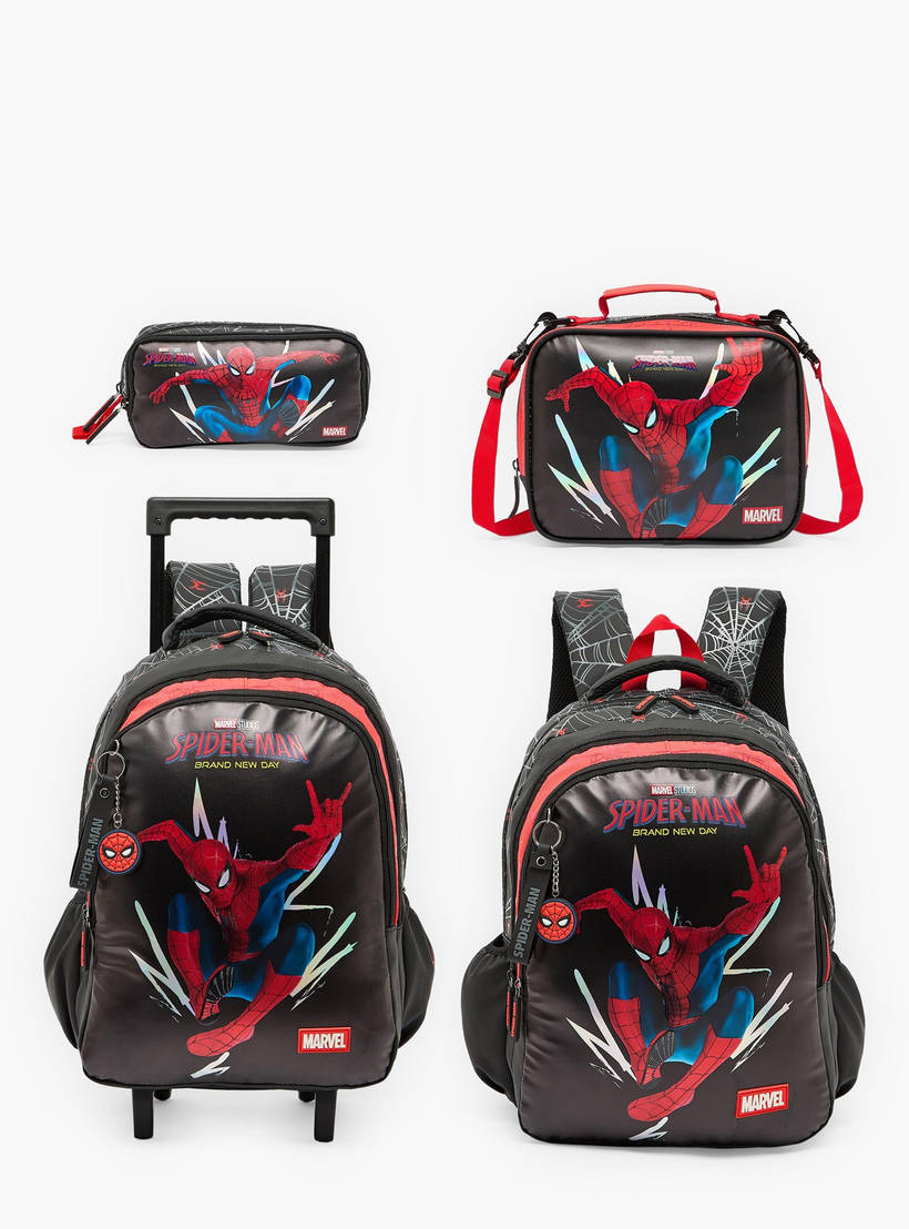 Spider-Man Print Trolley Bag for Boys 16 inches