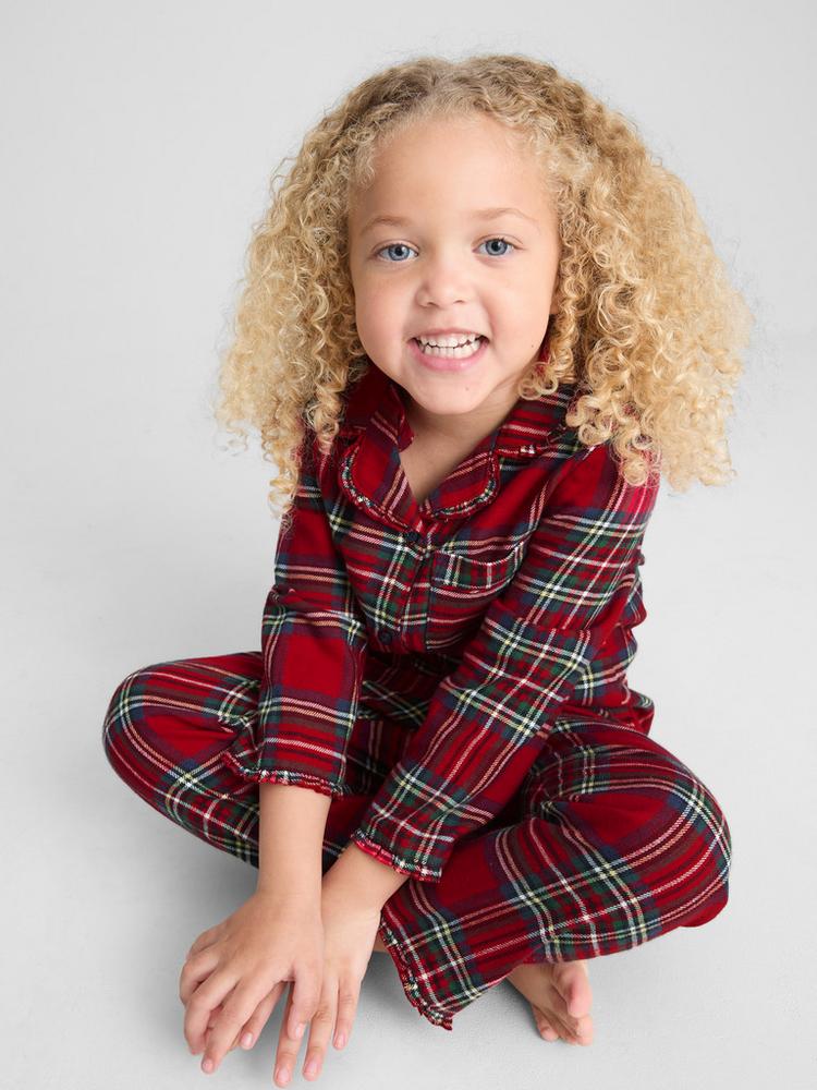 Primark Kids’ Pure Cotton Tartan Family Christmas Pyjamas