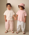 Pink/Blue Top & Trousers Set 
2Pack