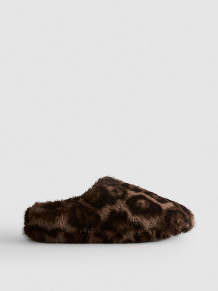Primark Faux Fur Mule Slippers