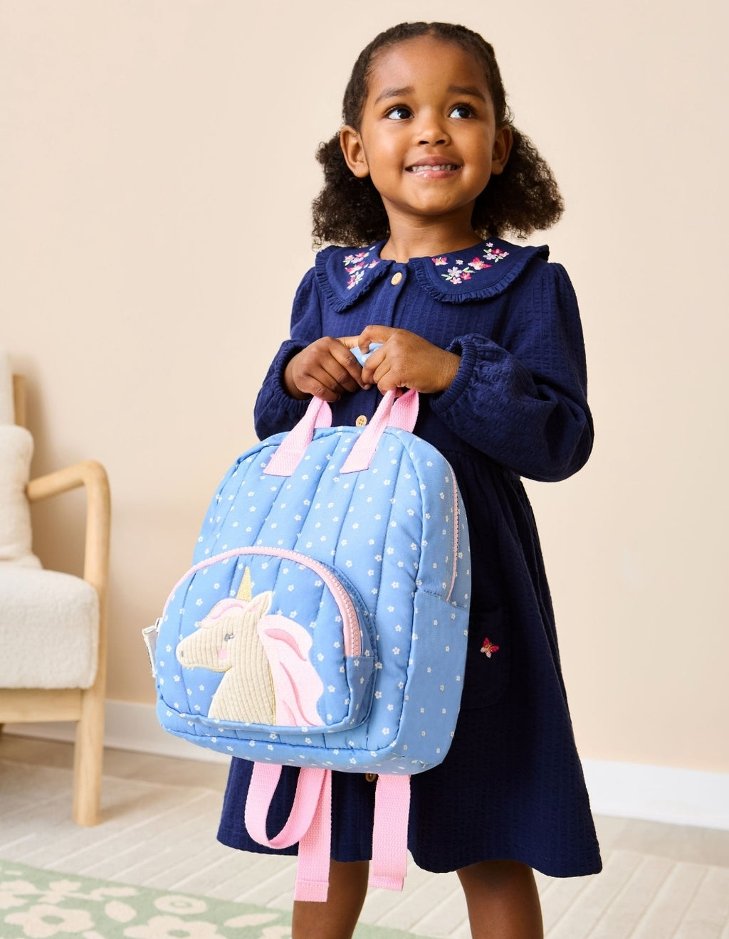 JoJo Maman Bébé Blue Unicorn

Character Backpack 14 inches