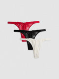 Primark 3pk Lace Thongs