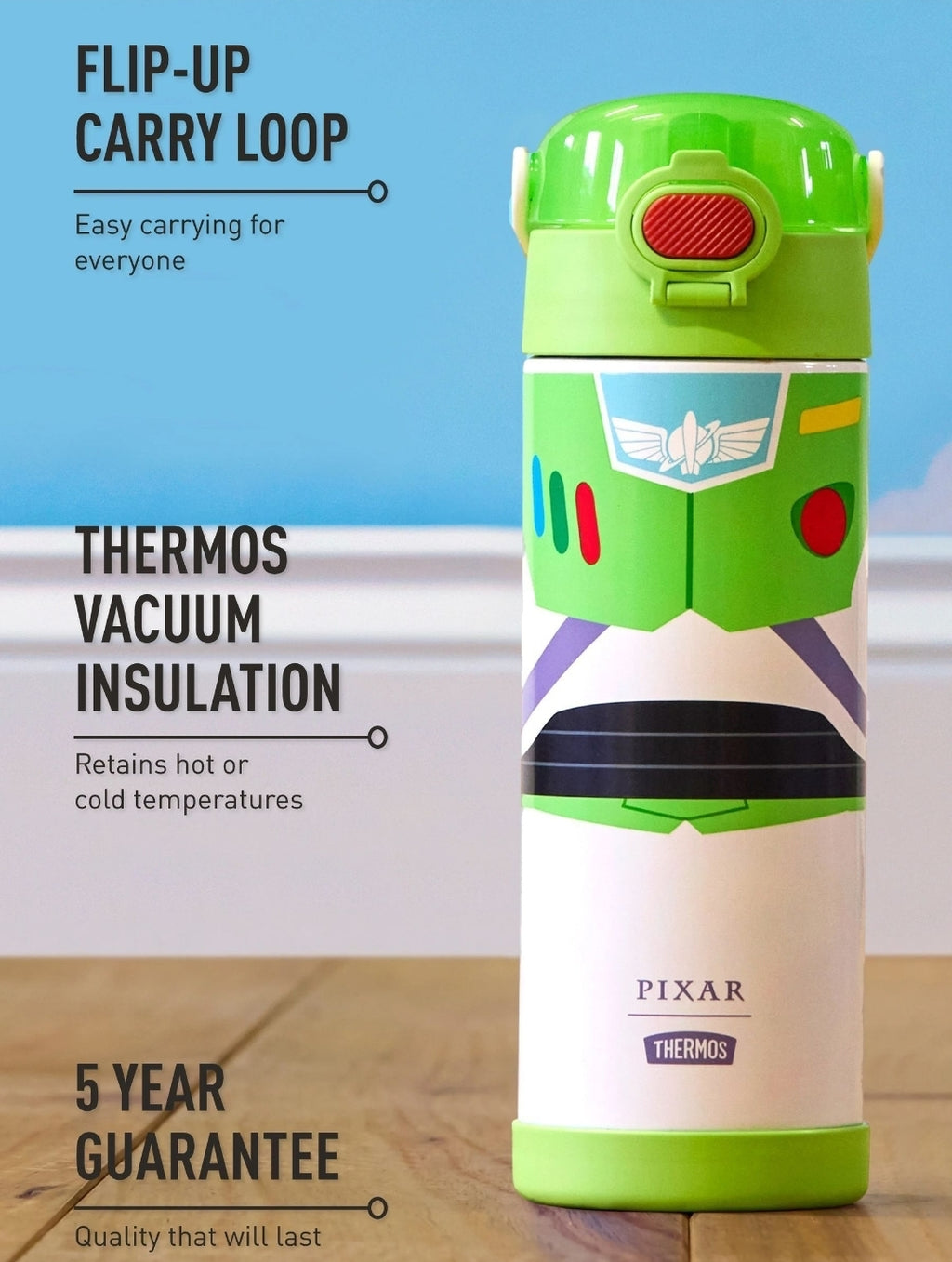 Thermos Green F421 Buzz Disney
Funtainer Bottle