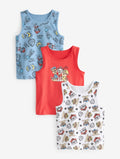 Paw Patrol 100% Cotton Vests 3
Pack