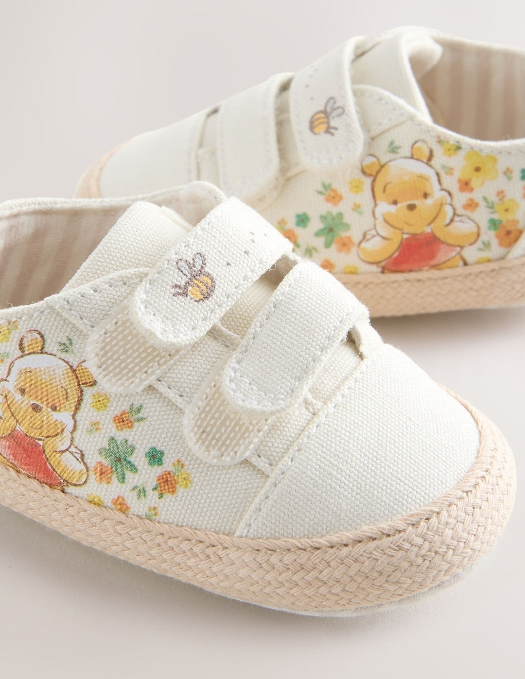 Neutral Winnie The Pooh Baby Trainers