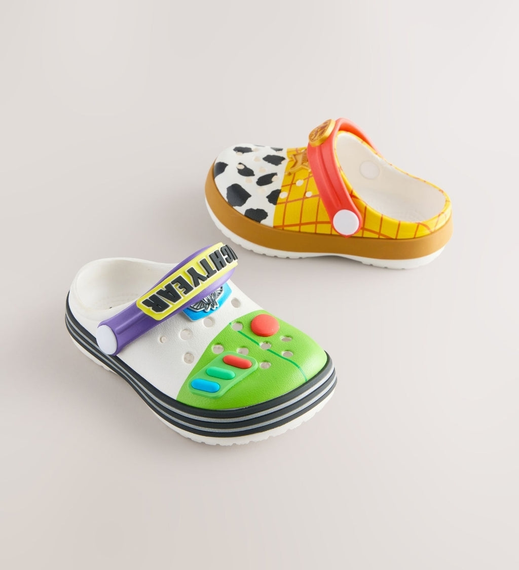 Multi Bright Toy Story Clogs