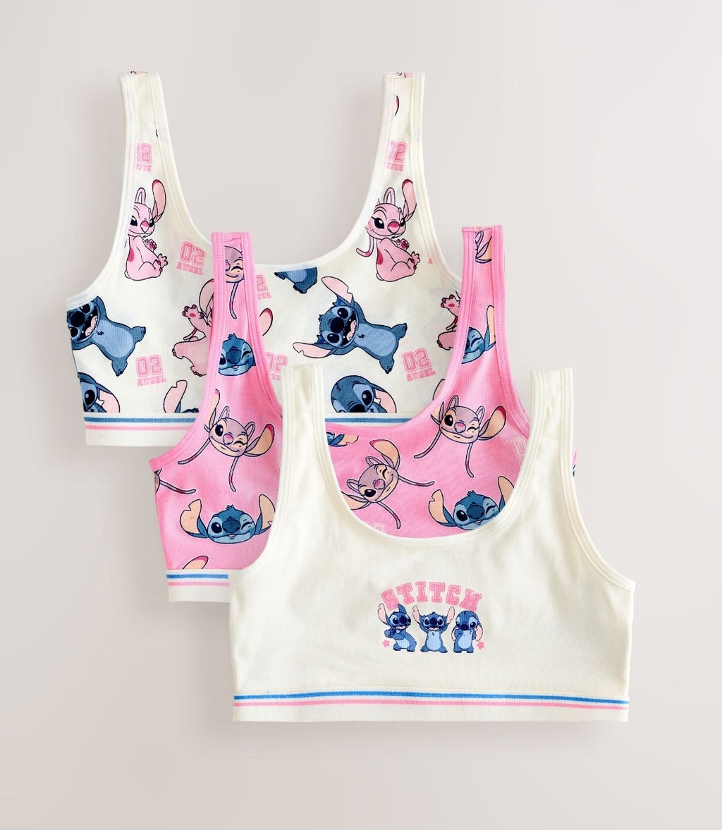 Blue Lilo And Stitch Disney Crop
Tops 3 Pack