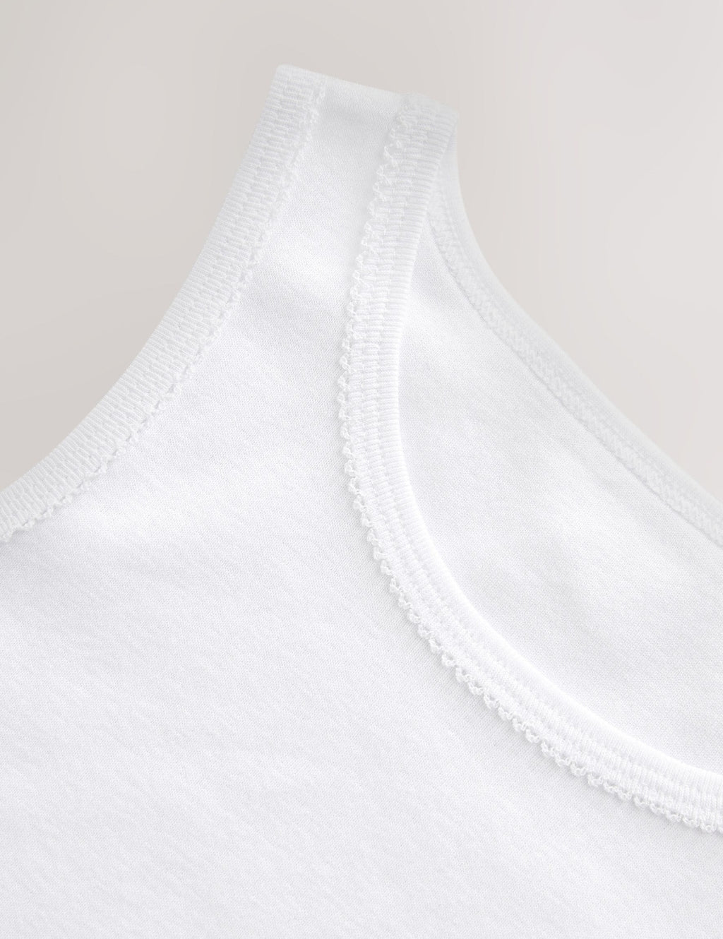 White Vests 5 Pack