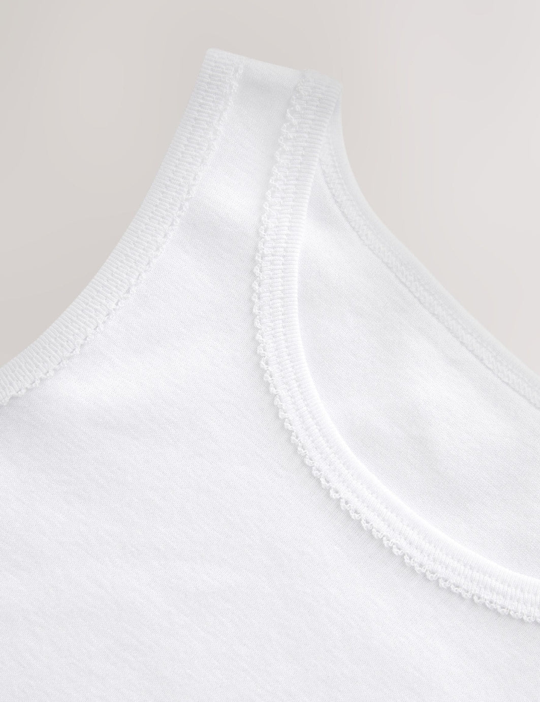 White Vests 5 Pack