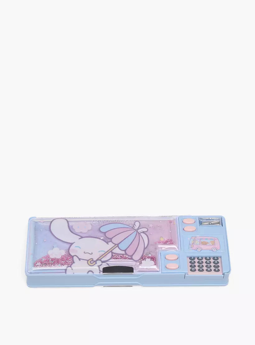 Sanrio Cinnamoroll Print Pencil Case with Calculator