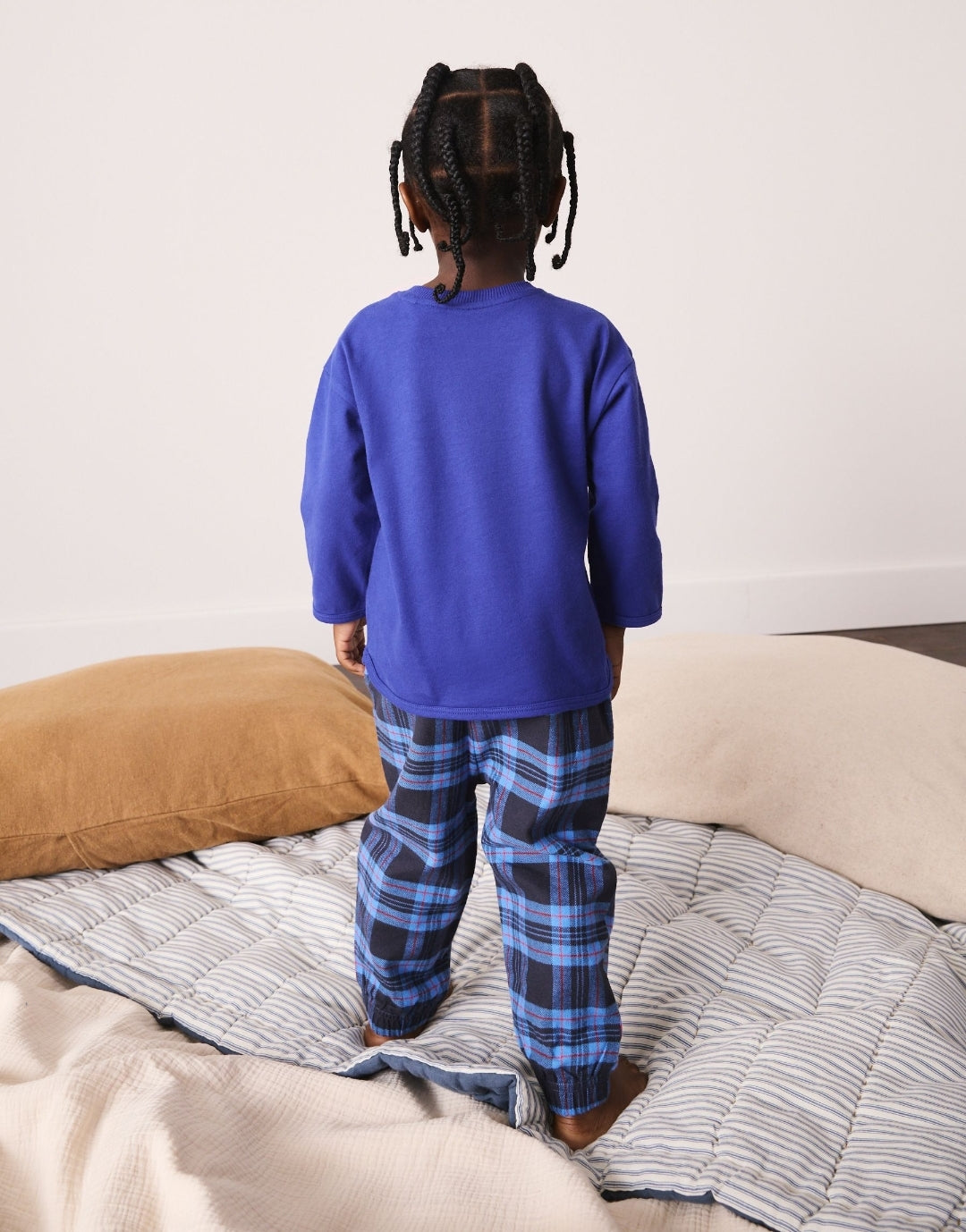 Blue Ribbon Wrapped Pyjamas Gift Set