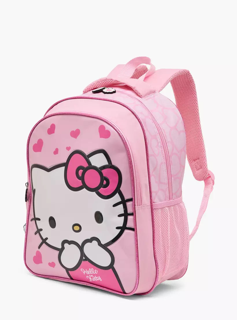 Sanrio Hello Kitty Print 5-Piece School Backpack Set 16 inches