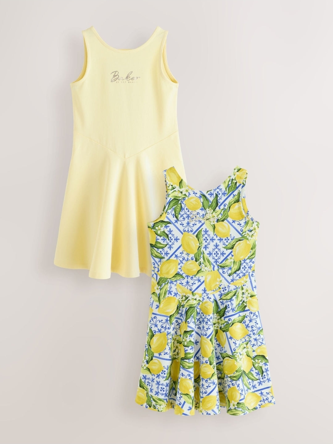 Baker by Ted Baker Polka Dot
Printed Jersey Dresses 2 Pack