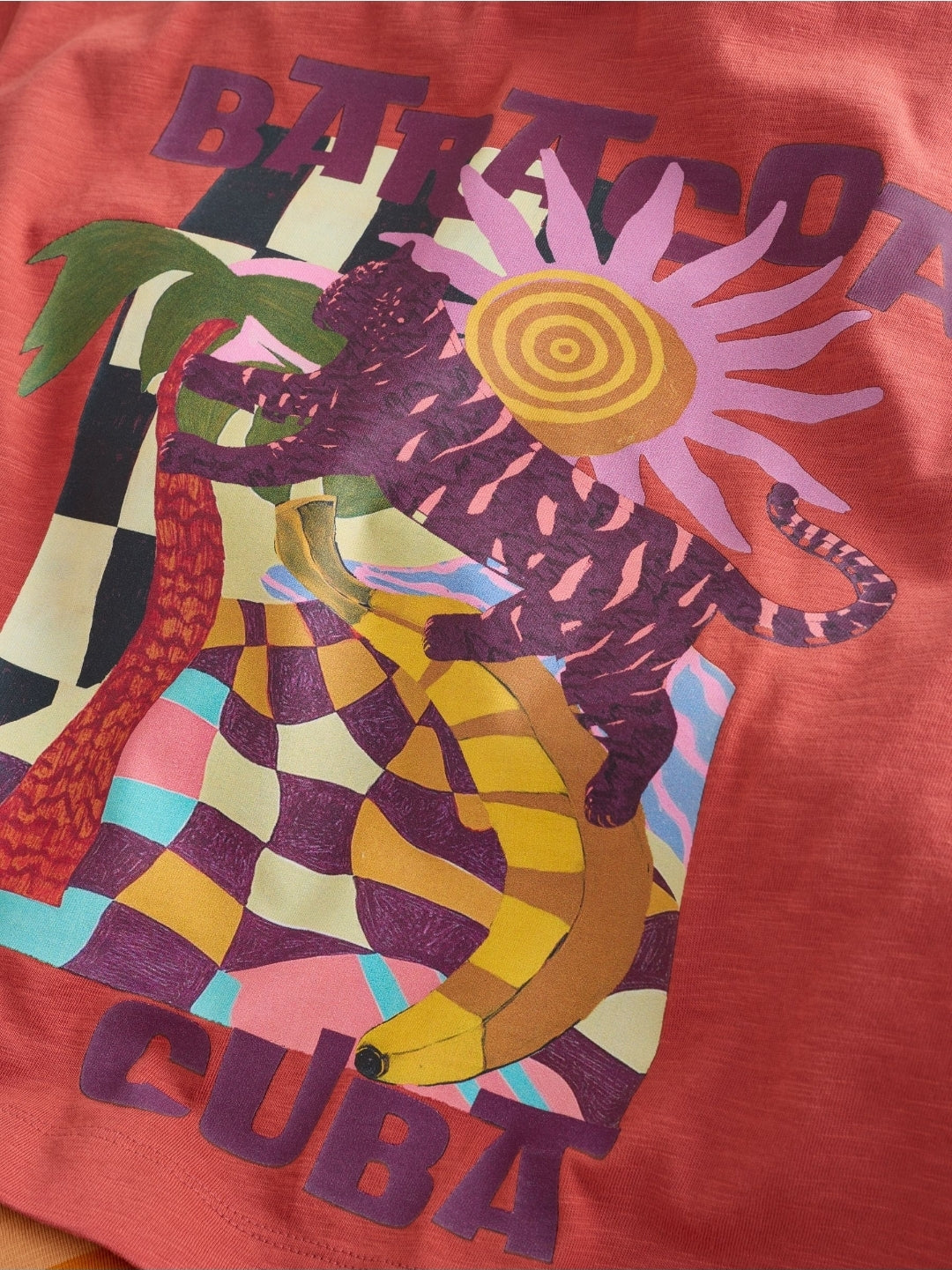 Purple/Orange Graphic T-Shirts 4
Pack