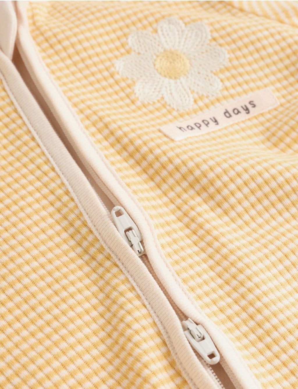 Yellow Baby Sleepsuits 3 Pack