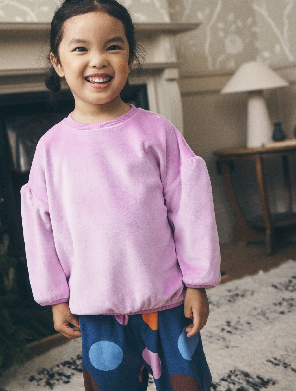Navy Fleece Cosy Pyjamas