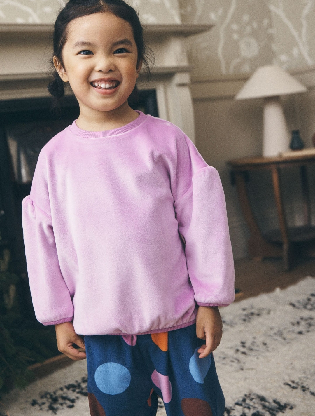 Navy Fleece Cosy Pyjamas